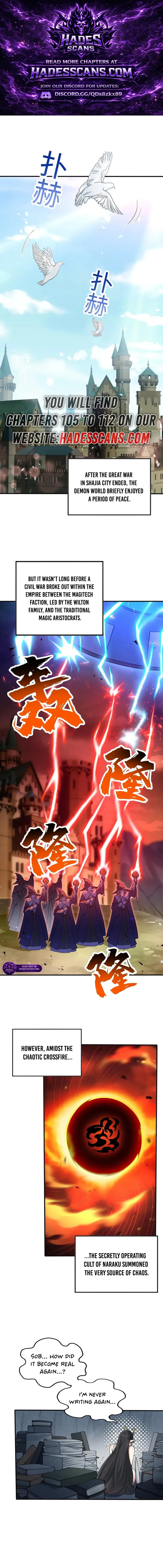 After Ten Years of Chopping Wood, Immortals Begged To Become My Disciples Chapter 106 - Page 1