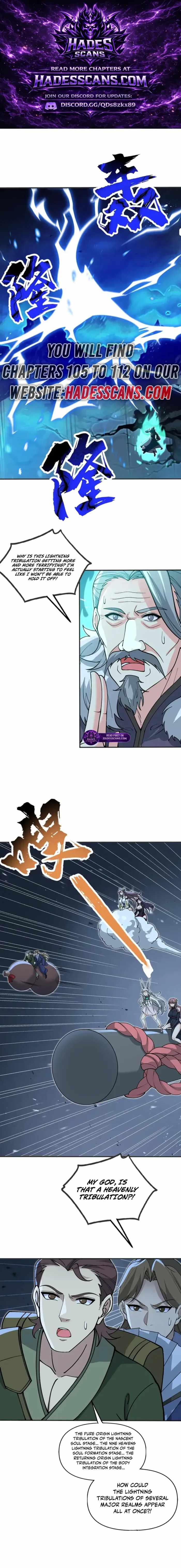 After Ten Years of Chopping Wood, Immortals Begged To Become My Disciples Chapter 109 - Page 1