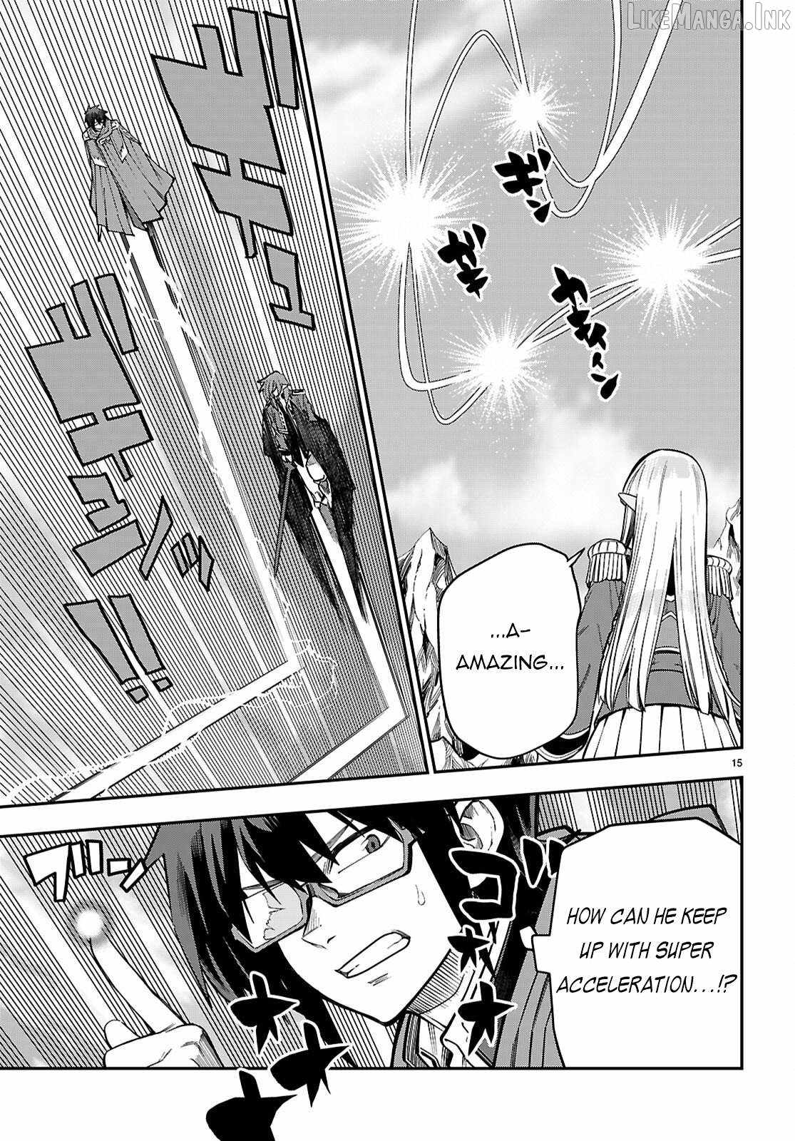Konjiki No Moji Tsukai – Yuusha Yonin Ni Makikomareta Unique Cheat Chapter 131 - Page 15