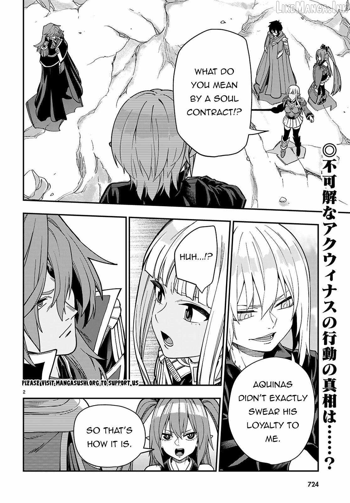 Konjiki No Moji Tsukai – Yuusha Yonin Ni Makikomareta Unique Cheat Chapter 131 - Page 2