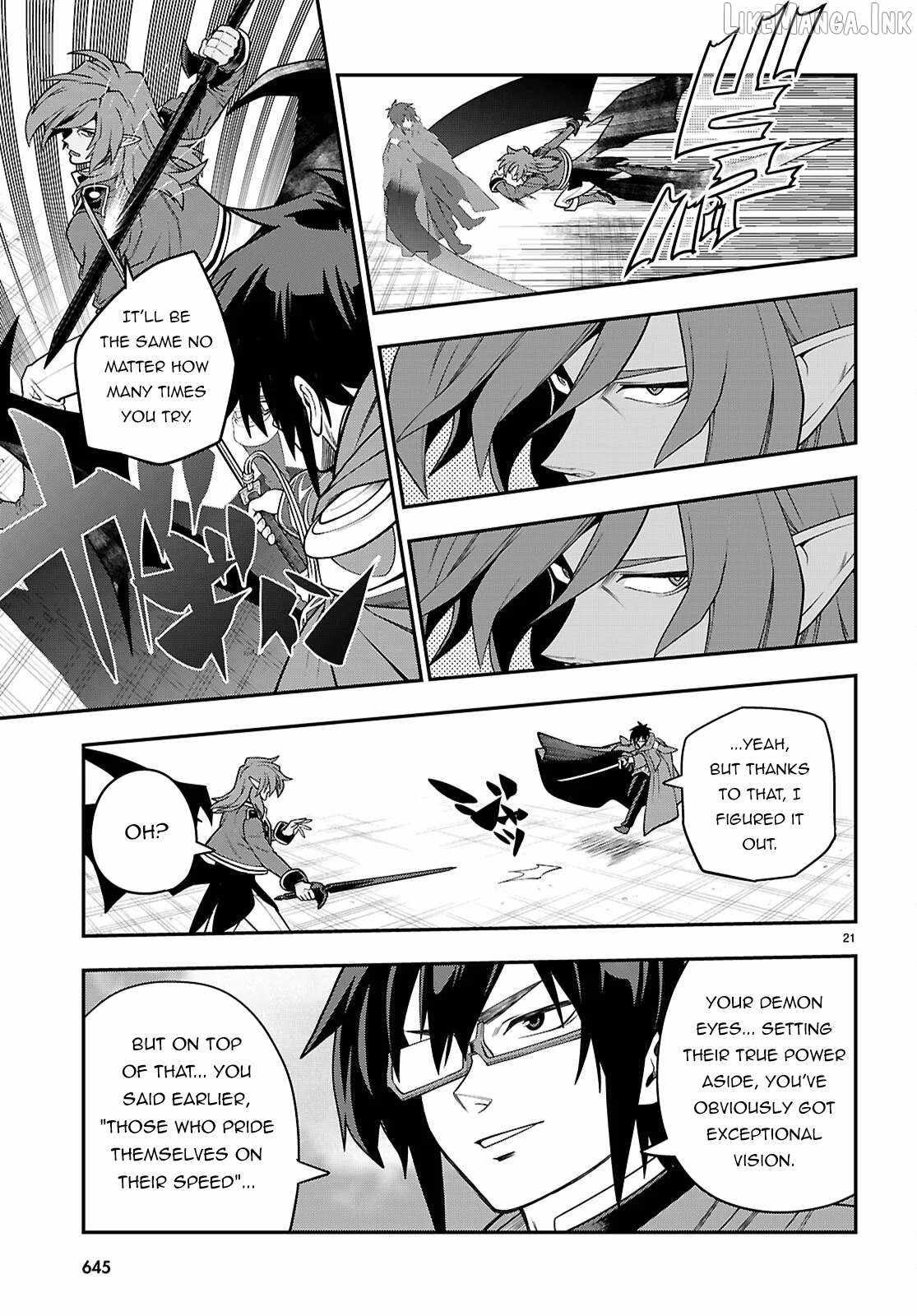 Konjiki No Moji Tsukai – Yuusha Yonin Ni Makikomareta Unique Cheat Chapter 132 - Page 22