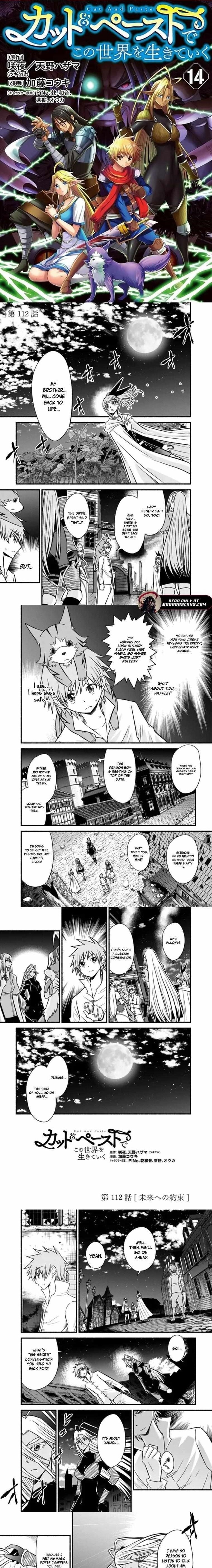 Living In This World With Cut & Paste Chapter 112 - Page 1