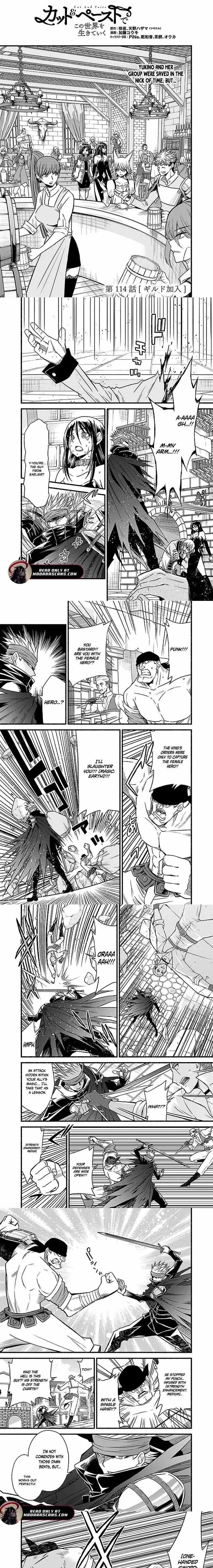 Living In This World With Cut & Paste Chapter 114 - Page 1