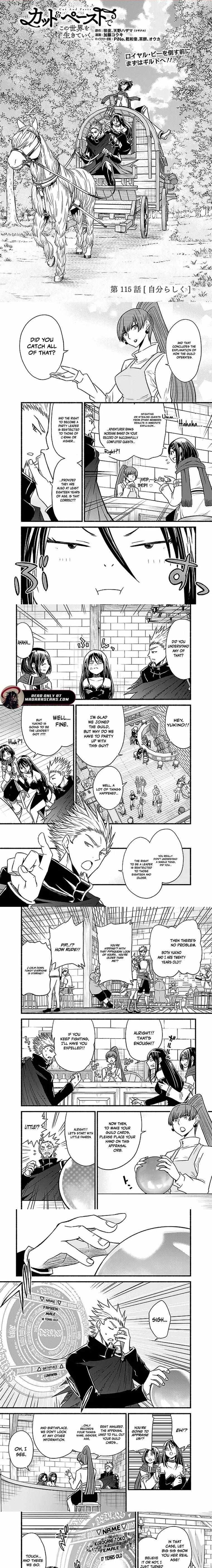 Living In This World With Cut & Paste Chapter 115 - Page 1