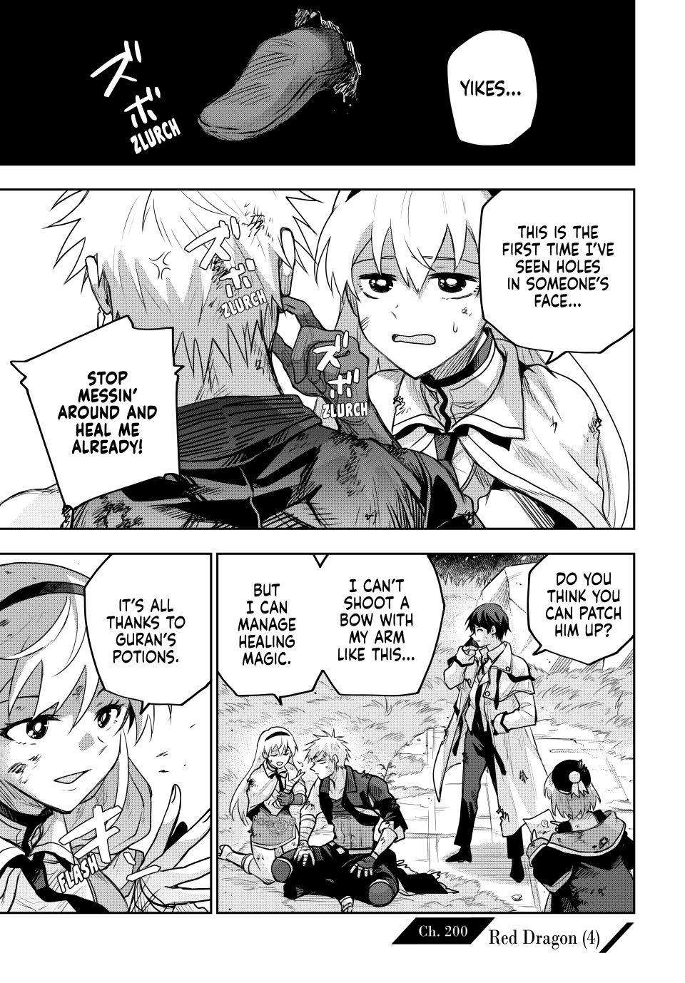A Court Magician, Who Was Focused On Supportive Magic Because His Allies Were Too Weak, Aims To Become The Strongest After Being Banished Chapter 200 - Page 1