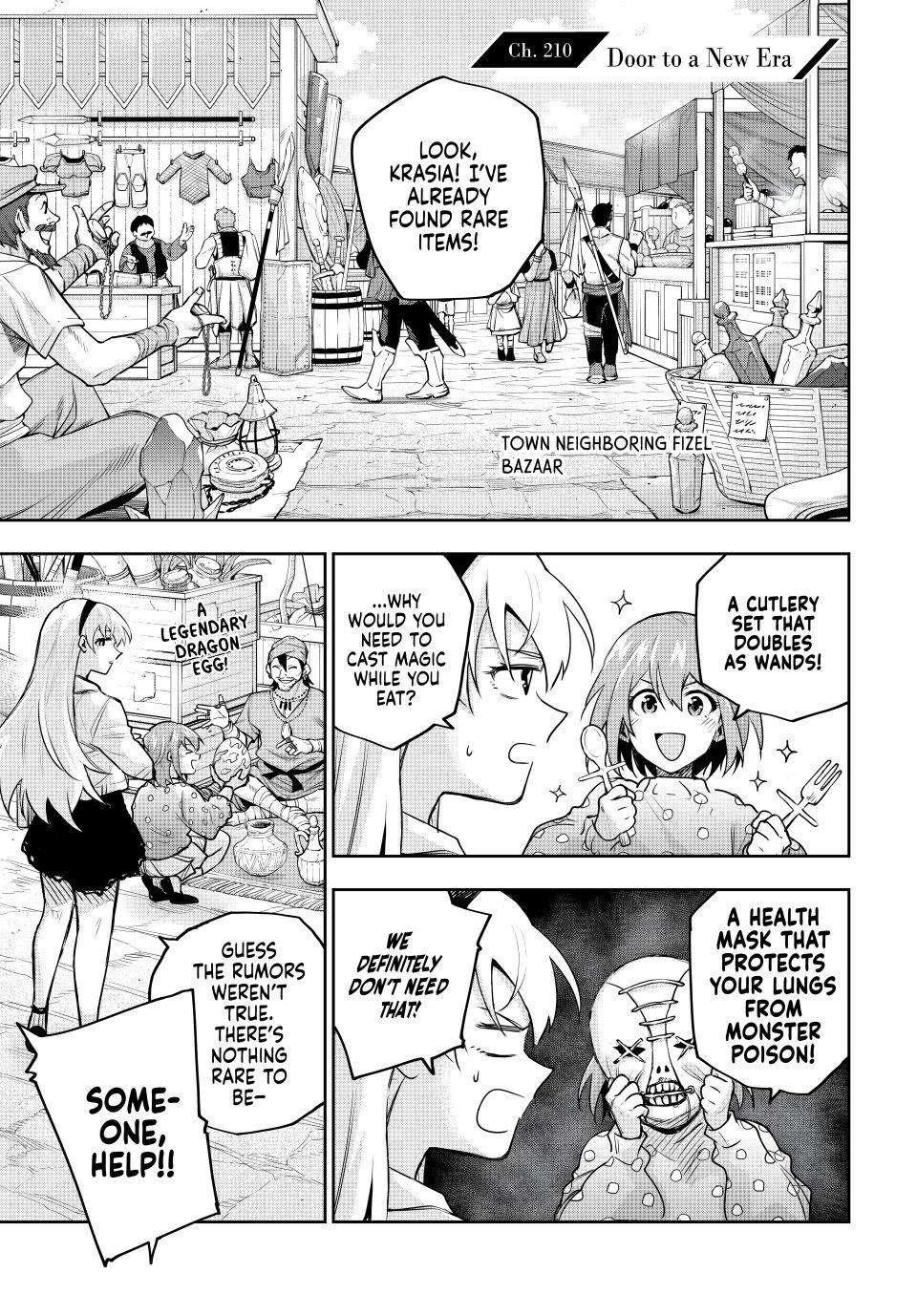 A Court Magician, Who Was Focused On Supportive Magic Because His Allies Were Too Weak, Aims To Become The Strongest After Being Banished Chapter 210 - Page 1