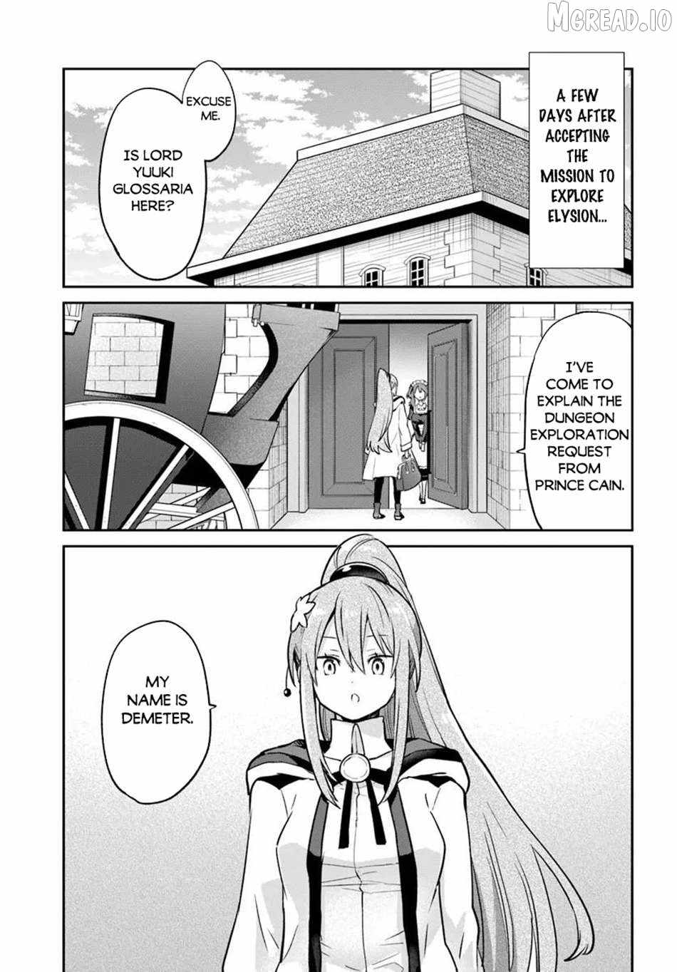 The Demon King of the Frontier Life, Reincarnated to Become the Strongest MageT Chapter 60 - Page 1