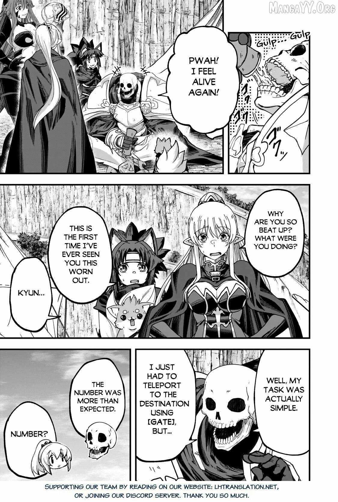 Gaikotsu Kishi-Sama, Tadaima Isekai E Odekake-Chuu Chapter 69.1 - Page 13