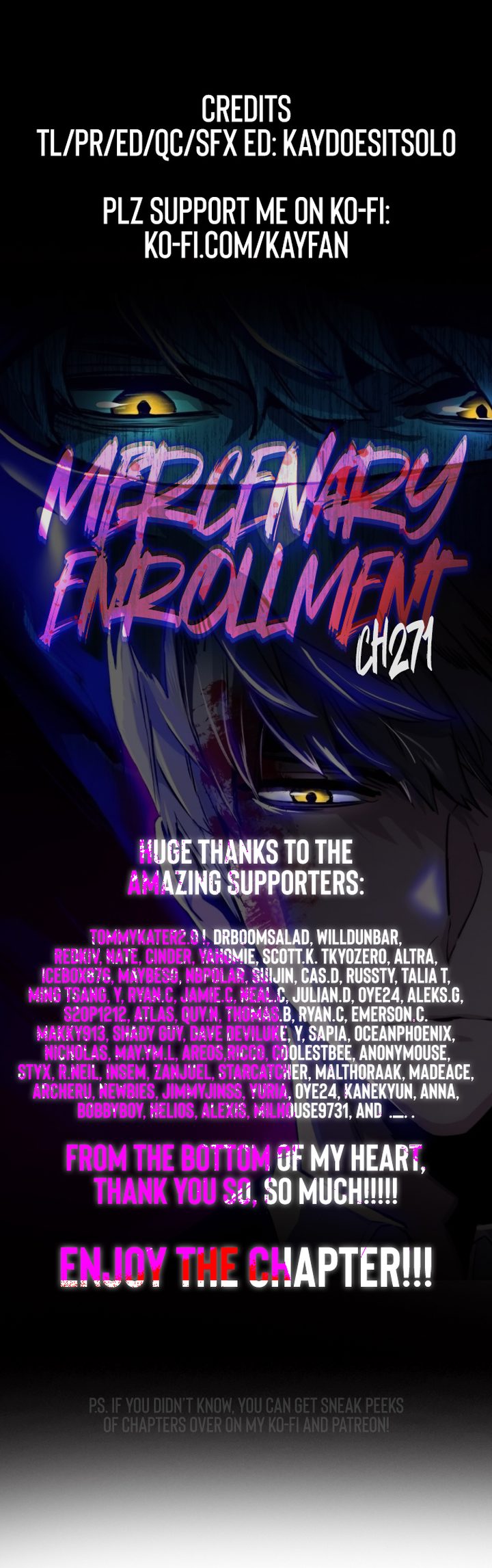 Mercenary Enrollment Chapter 271 - Page 1