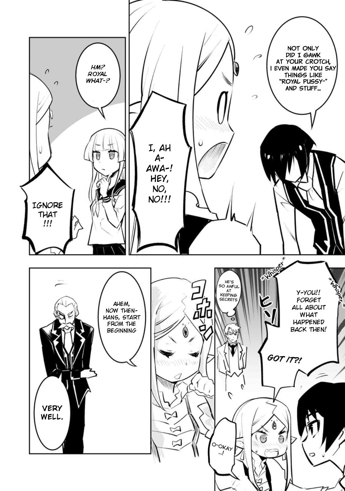 Because I was excluded out of the class transfer, I decided make a classmate harem Chapter 34.1 - Page 10