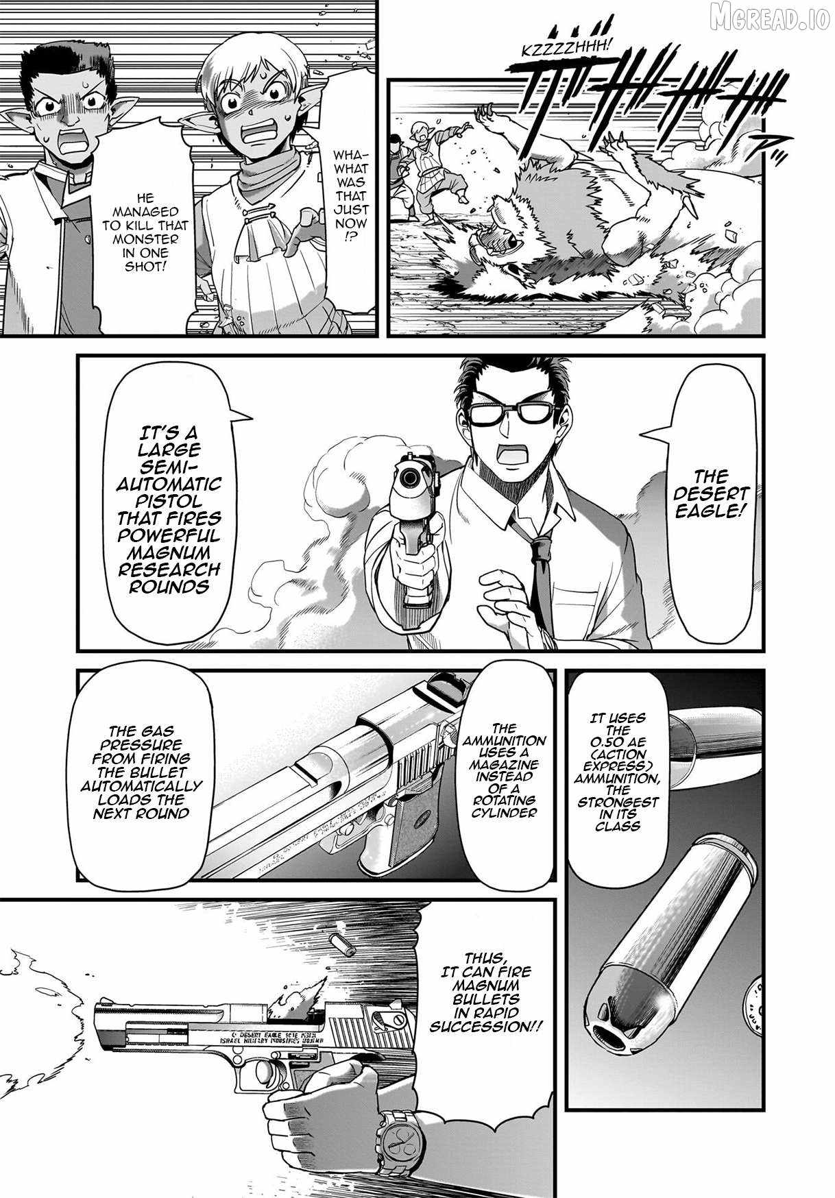 The gunner’s life of a middle-aged man summoned to another world and armed with a rifle: an airsoft addicted salaryman returns to the alternative world after work Chapter 78 - Page 16