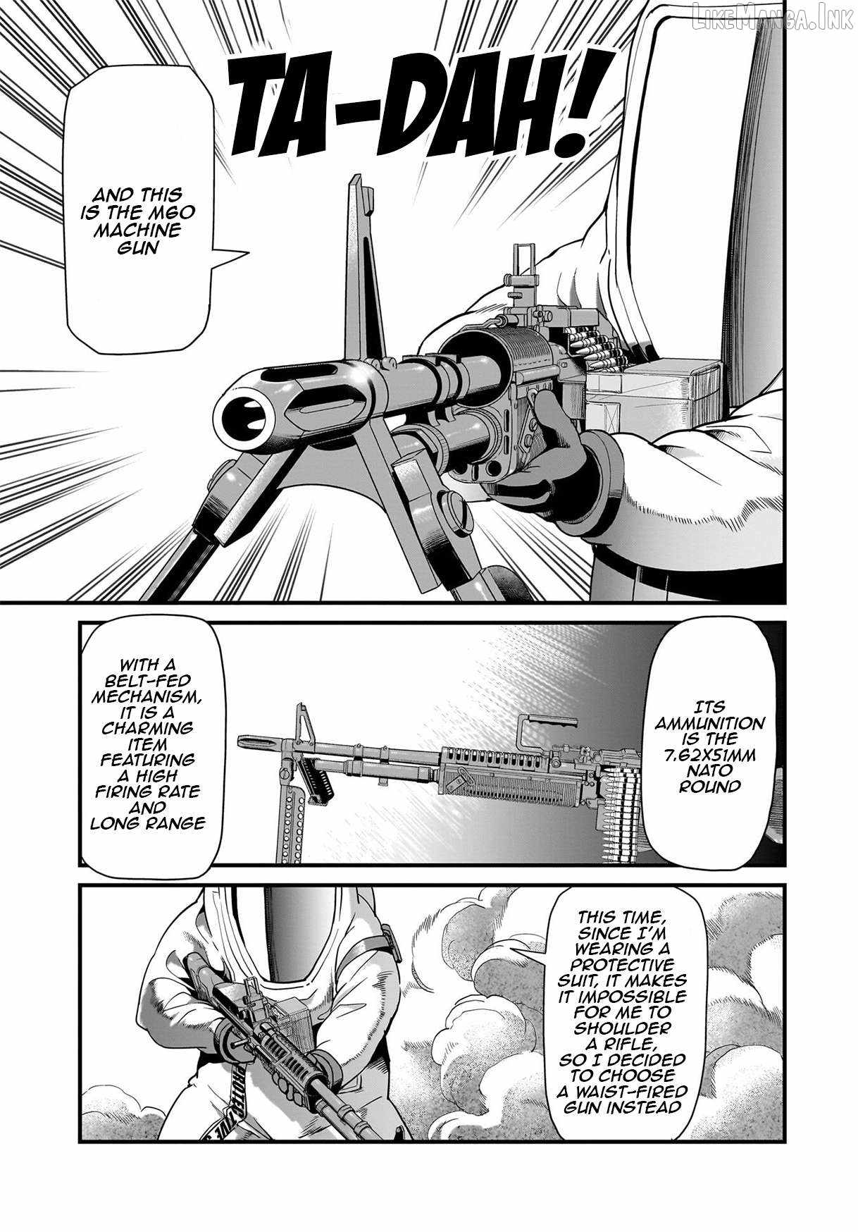 The gunner’s life of a middle-aged man summoned to another world and armed with a rifle: an airsoft addicted salaryman returns to the alternative world after work Chapter 84 - Page 4