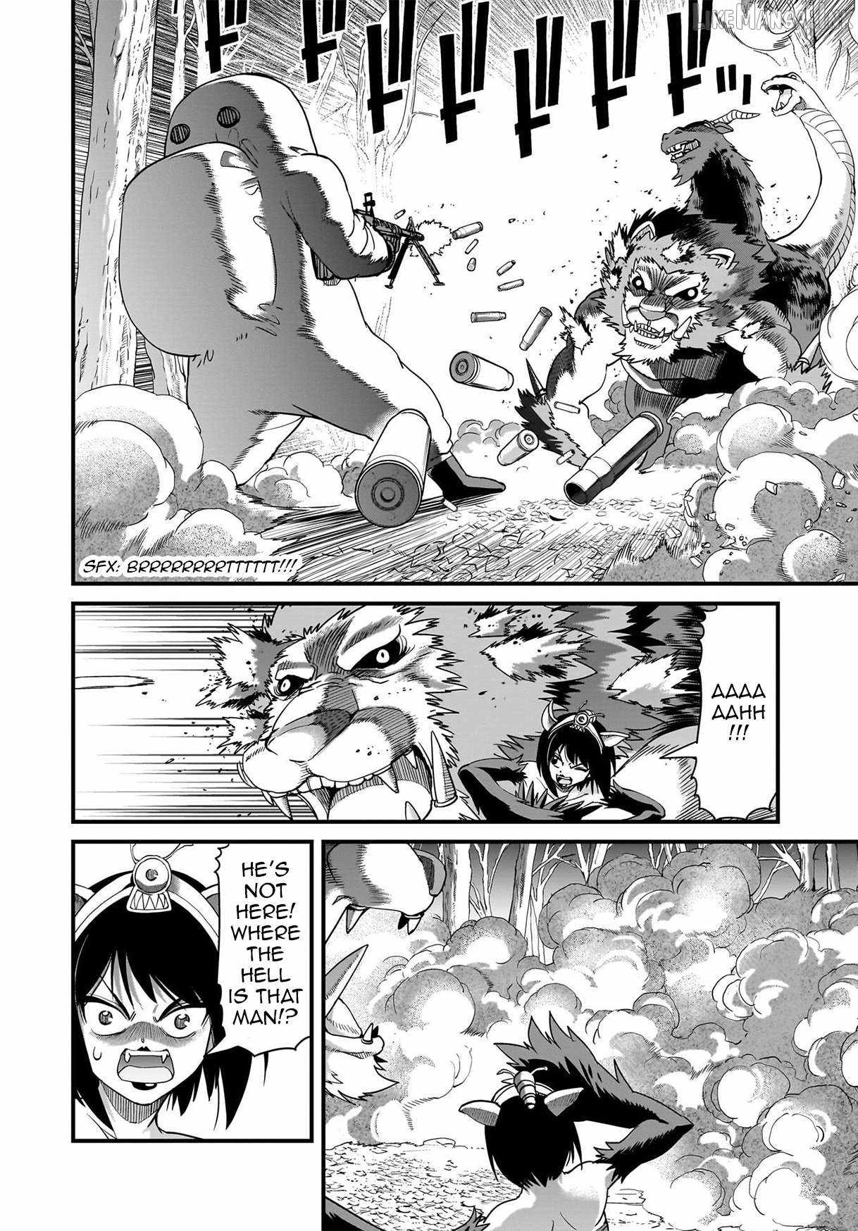 The gunner’s life of a middle-aged man summoned to another world and armed with a rifle: an airsoft addicted salaryman returns to the alternative world after work Chapter 84 - Page 5
