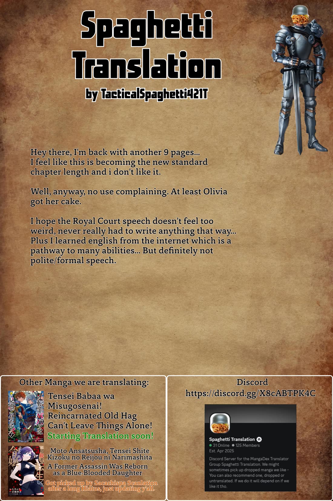The Little Girl Raised By Death Hold The Sword Of Death Tight Chapter 58.1 - Page 10