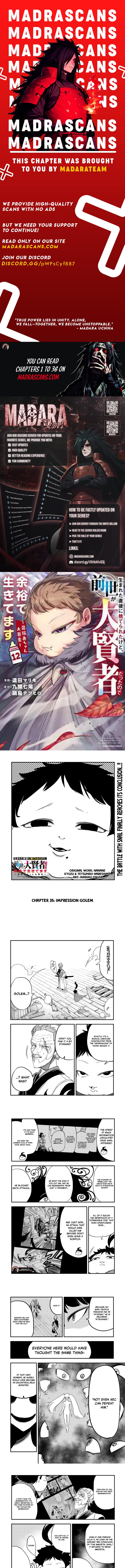 Since My Previous Life Was A Wise Man I Can Afford To Live Chapter 35.1 - Page 1