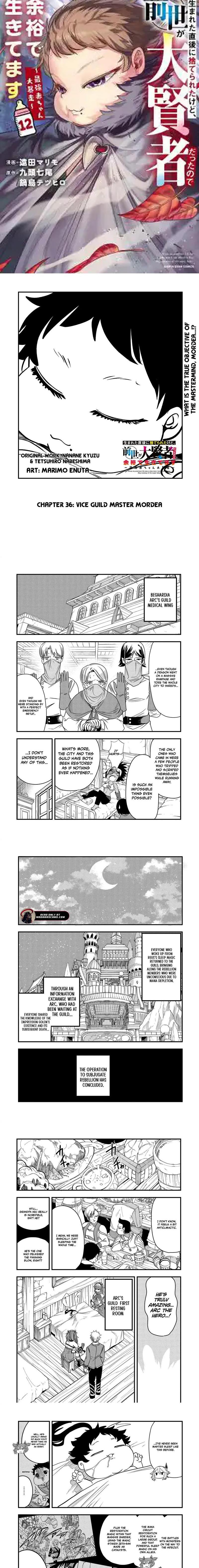 Since My Previous Life Was A Wise Man I Can Afford To Live Chapter 36.1 - Page 1