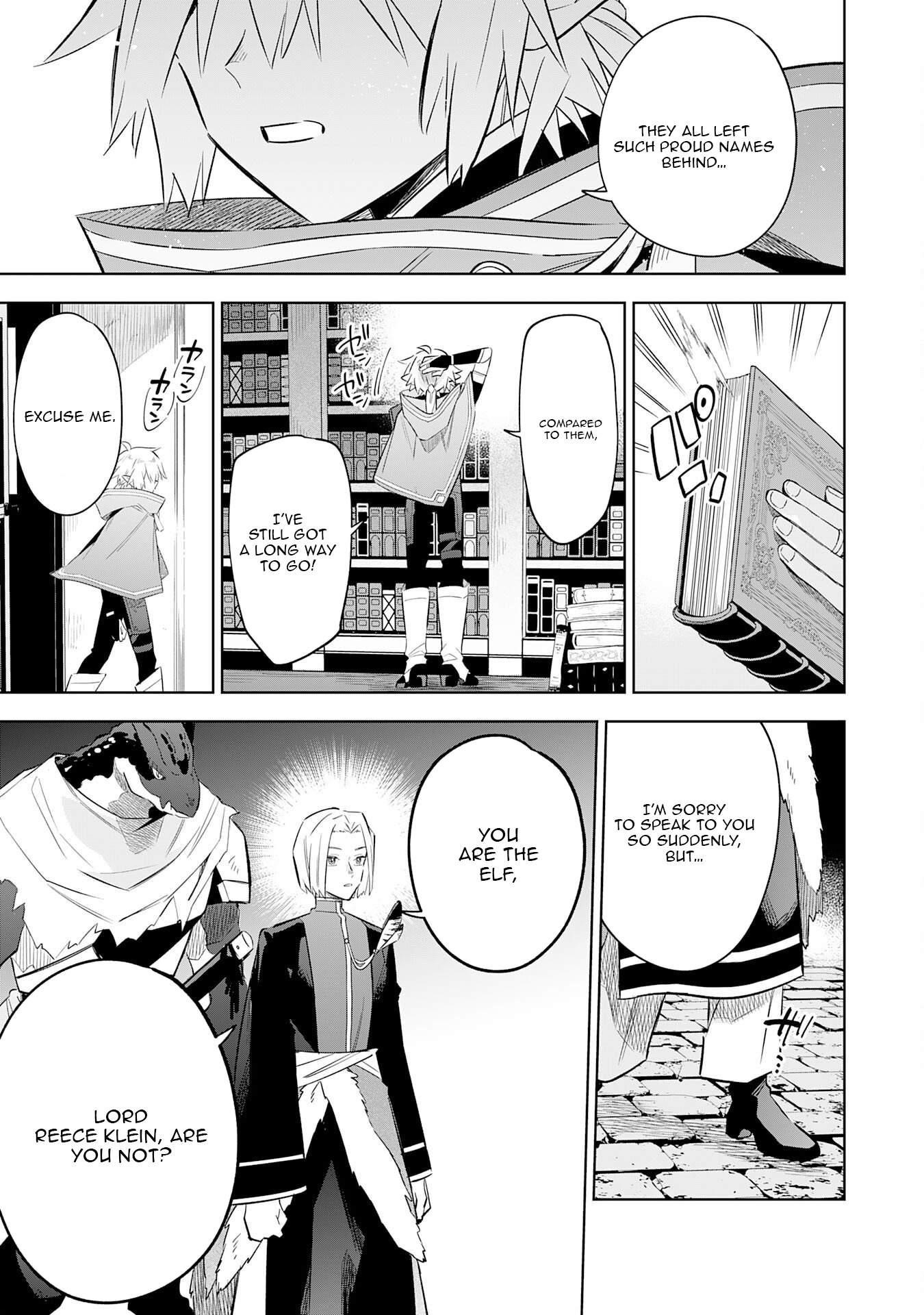 The Reincarnated Elf Left on a Journey to Master His Magic and With His Extra Lifespan Became a Living Legend Chapter 31 - Page 8