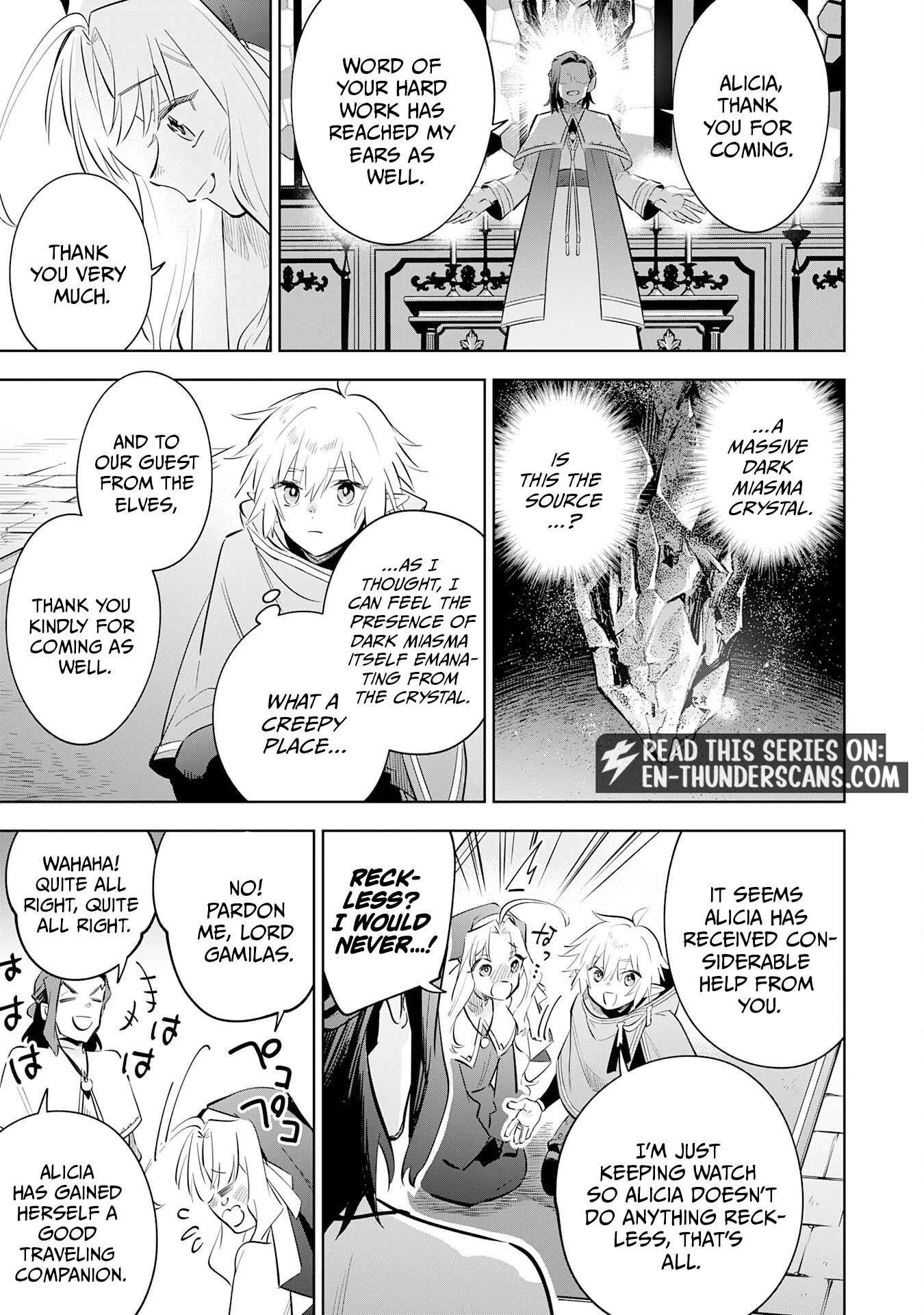 The Reincarnated Elf Left on a Journey to Master His Magic and With His Extra Lifespan Became a Living Legend Chapter 33 - Page 24