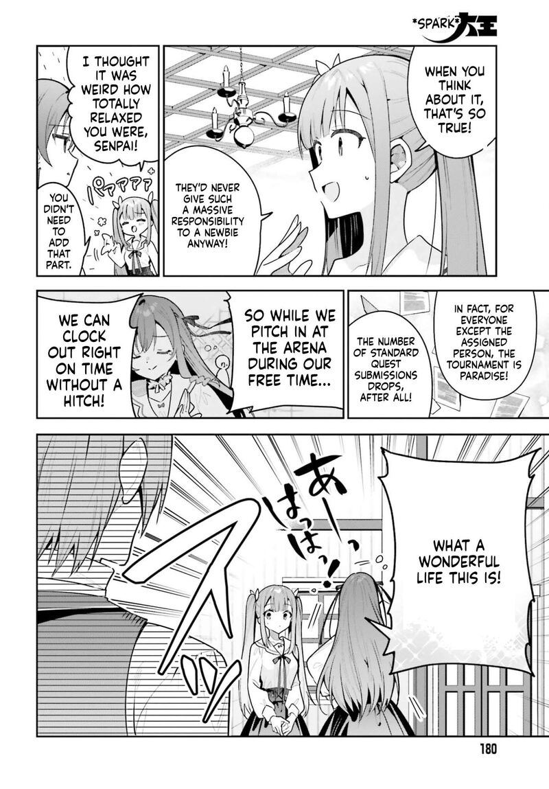 I’m the guild receptionist, but since I don’t want to work overtime, I think I’ll just solo the boss Chapter 52 - Page 6