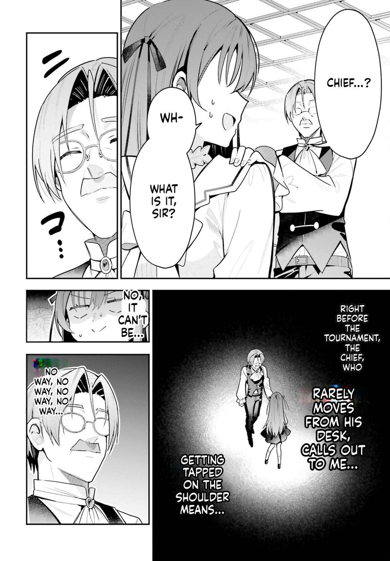 I’m the guild receptionist, but since I don’t want to work overtime, I think I’ll just solo the boss Chapter 52 - Page 8
