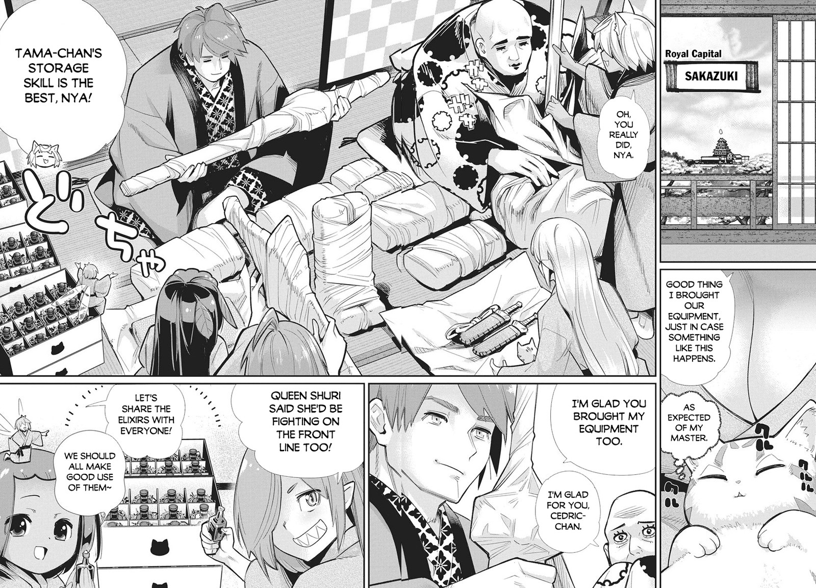 I Am Behemoth Of The S Rank Monster But I Am Mistaken As A Cat And I Live As A Pet Of Elf Girl Chapter 91 - Page 3