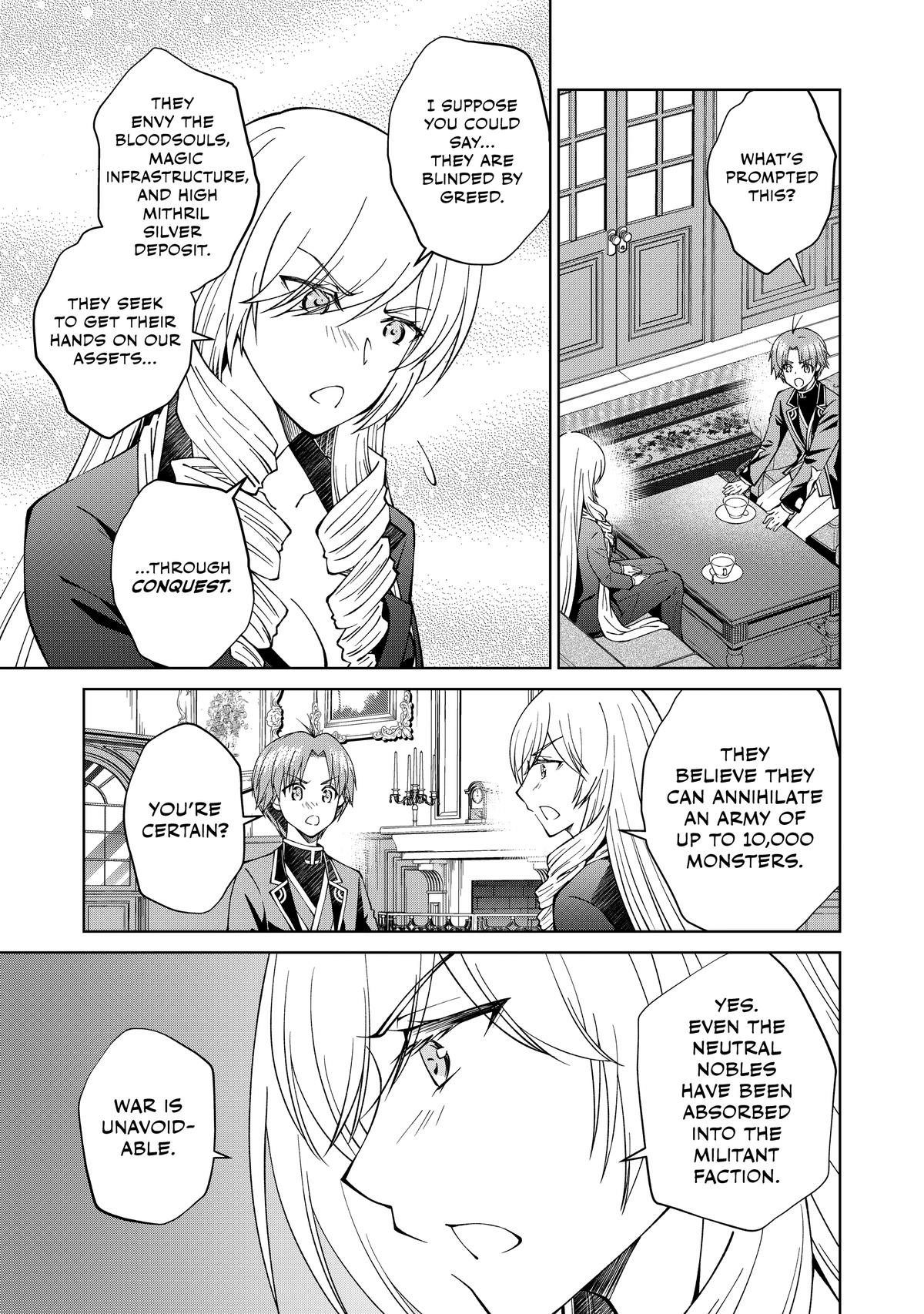 My Noble Family is Headed For Ruin, So I May As Well Study Magic In My Free Time Chapter 32 - Page 7