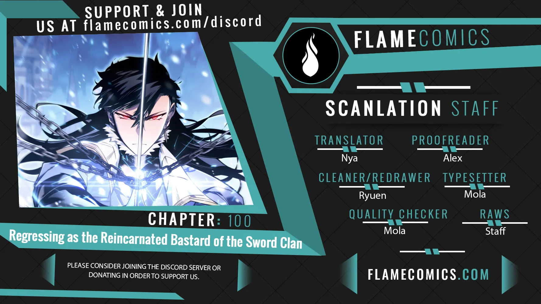 Regressing as the Reincarnated Bastard of the Sword Clan Chapter 100 - Page 1
