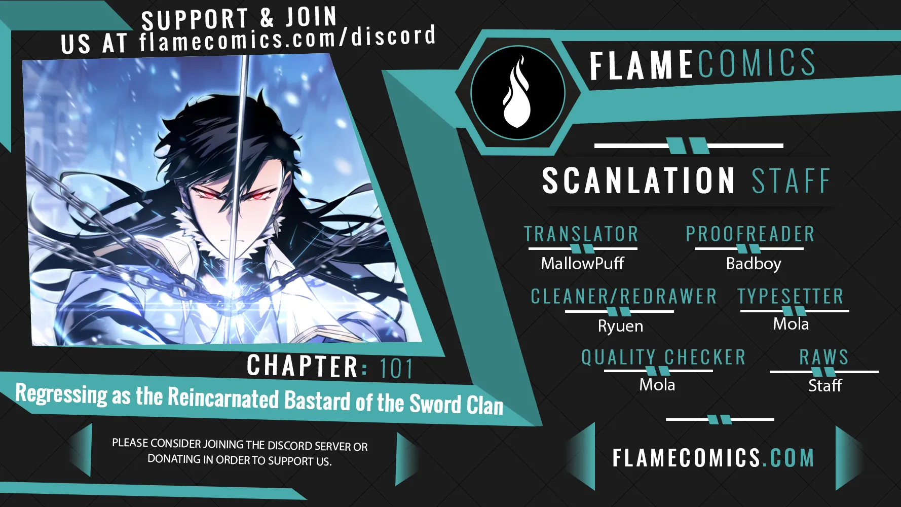 Regressing as the Reincarnated Bastard of the Sword Clan Chapter 101 - Page 1