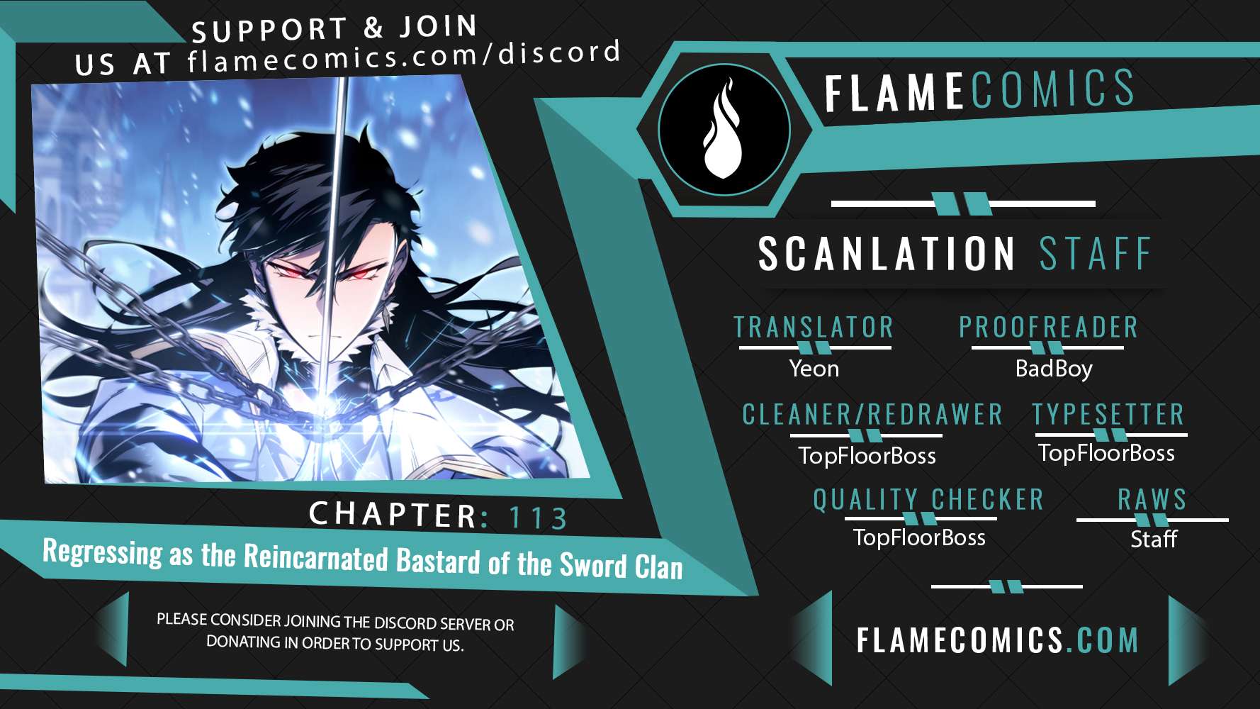 Regressing as the Reincarnated Bastard of the Sword Clan Chapter 113 - Page 1