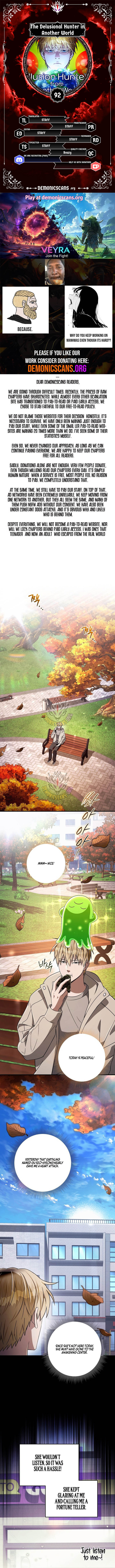The Delusional Hunter in Another World Chapter 92 - Page 1