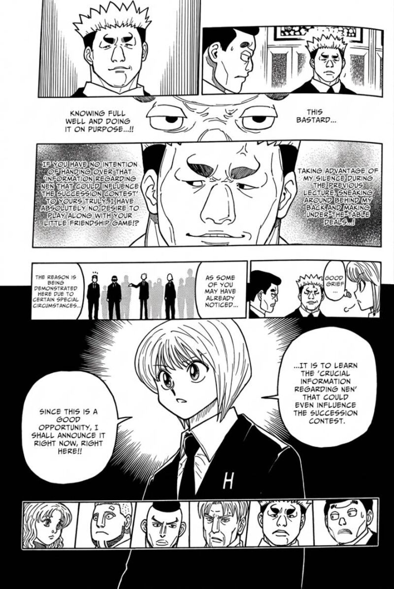 Hunter x Hunter Chapter 411 - Page 12