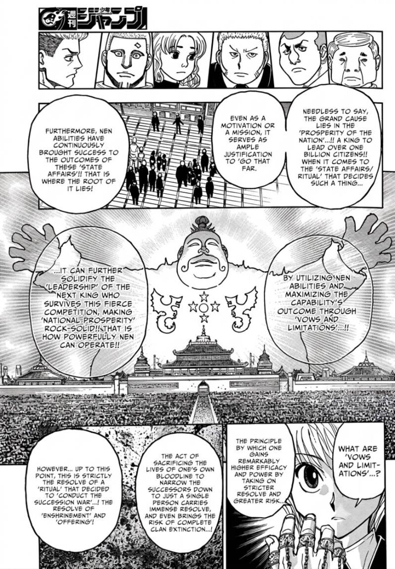 Hunter x Hunter Chapter 411 - Page 14