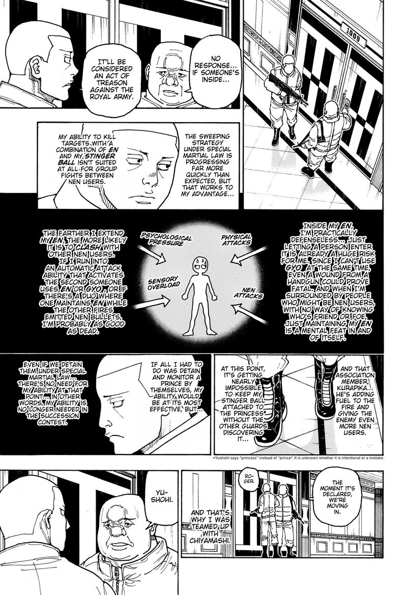 Hunter x Hunter Chapter 414 - Page 7