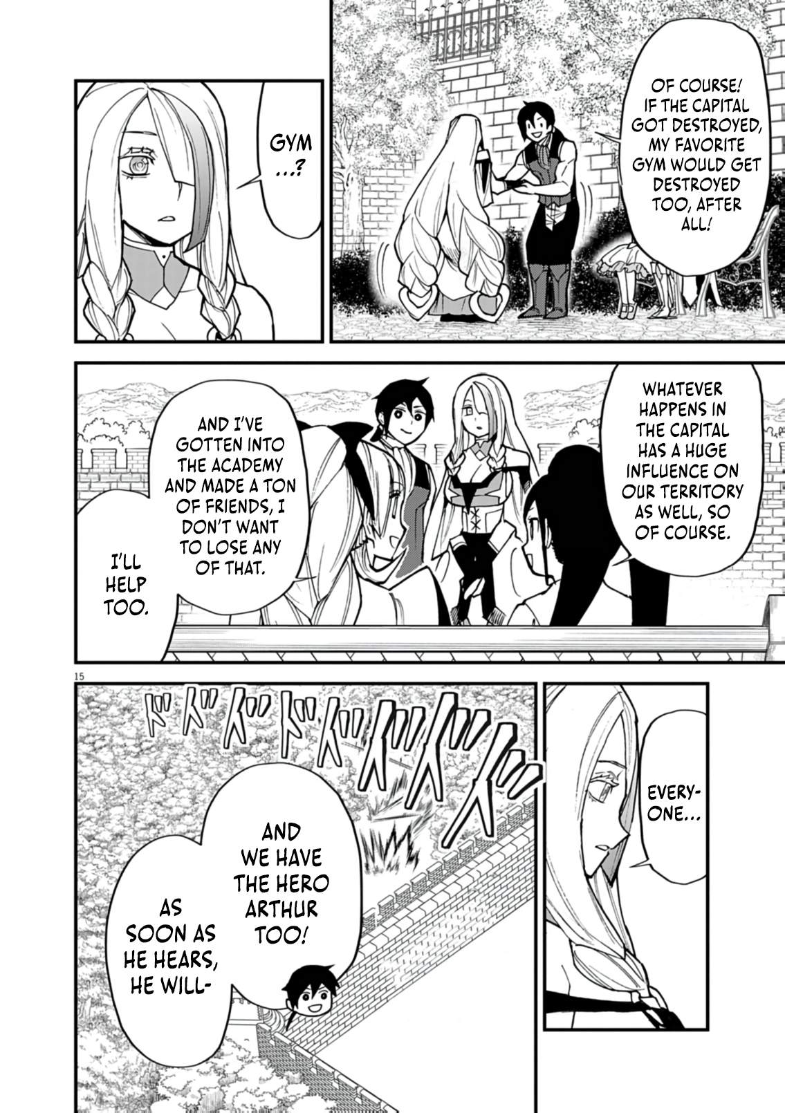I Was Reincarnated as an Evil Noble in a Game and Became Unparalleled With My Overpowered Muscles Chapter 42 - Page 16