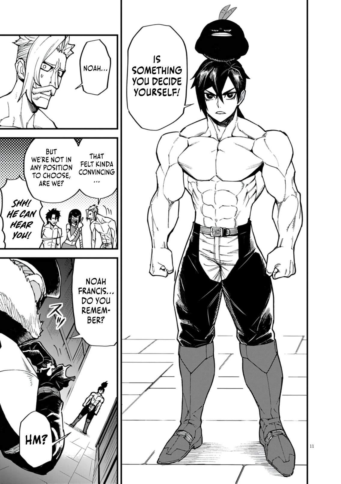 I Was Reincarnated as an Evil Noble in a Game and Became Unparalleled With My Overpowered Muscles Chapter 43 - Page 12