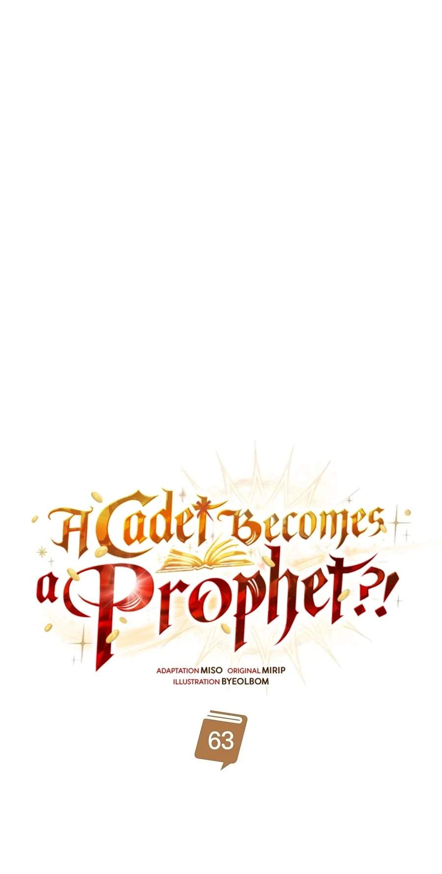 A Cadet Becomes a Prophet?! Chapter 63 - Page 8